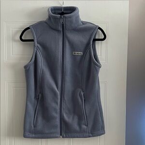 Columbia Polar Fleece Vest Zip Up Small